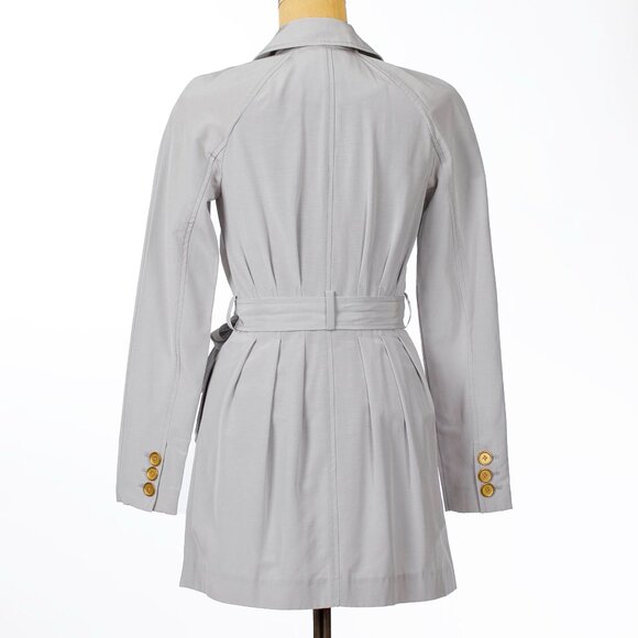 Armani Exchange  Silver Color Trench Coat - Picture 7 of 7